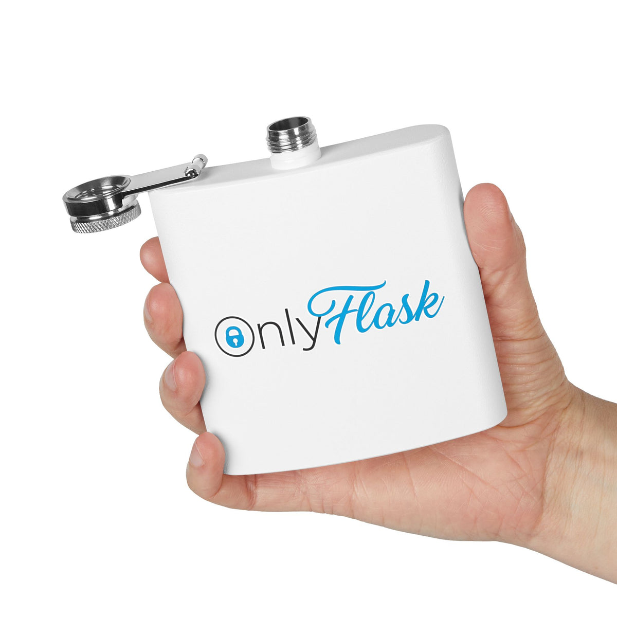 Only-Flask Parody 6oz Stainless Steel Flask
